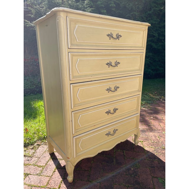 1970s Henry Link French Provincial Highboy Chairish