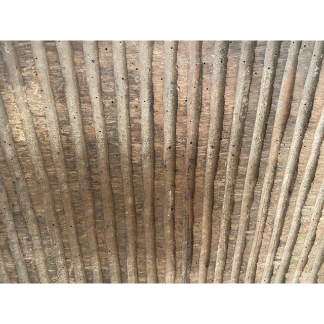 1900 - 1909 Framed Antique Hand Carved Panel For Sale - Image 5 of 5