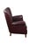 Mid-Century Modern 1950s Old School Tufted Leather Scandinavian Lounge Chair W Ottoman For Sale - Image 3 of 15