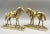 Circa 1890 English Gilt Brass Horses Mantel Decorations For Sale - Image 9 of 9