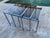 Vintage Chrome and Glass Nesting Tables, 1970, Set of 3 For Sale - Image 16 of 18