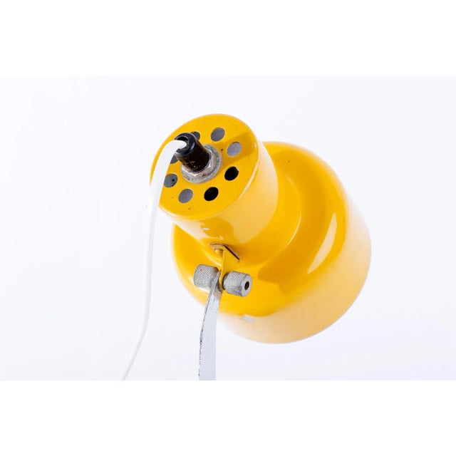 Hungarian Yellow Table Lamp, 1970s For Sale - Image 10 of 18