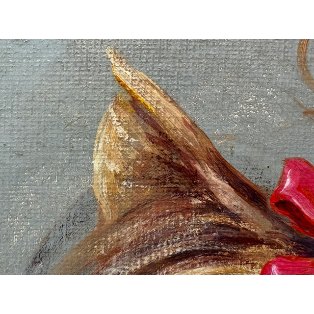 Yorkshire Terrier Portrait “Duchess” With Congo Pink Bow, 1987 — After the Style of John Emms For Sale - Image 16 of 18