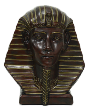 Pharaoh Bust Sculpture by M. Douma, 1970s