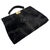 Iconic 1970s Black Velvet and Brass Hand Bag by Roberta Di Camerino For Sale - Image 4 of 12