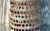 Vintage Boho Punch Cut Cylinder Lamp For Sale - Image 11 of 13