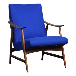 Scandinavian Modern Lounge Chair, Denmark, 1960s For Sale