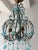 Blue Opaline Drops Beaded Chandelier, Circa 1920 For Sale - Image 11 of 13
