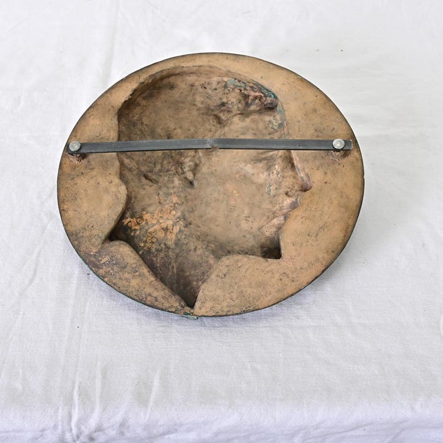 French 19th Century Bronze Plaque by Chédeville For Sale - Image 9 of 10