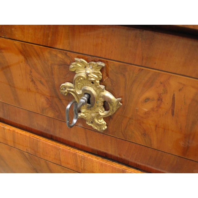 Louis XVI Period Walnut Chest of Drawers Dresden Germany circa 1780 For Sale In New York - Image 6 of 6
