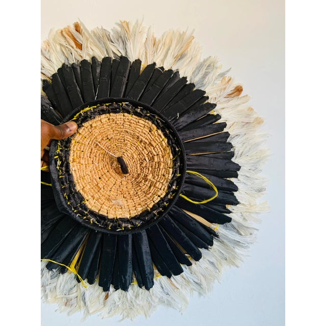 21st Century Handmade Juju Hat for Wall Décor Designed by Beatrice For Sale - Image 4 of 4