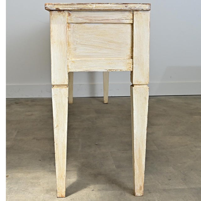 Swedish 19th Century Painted Server with Five Drawers For Sale - Image 9 of 12