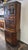 Antique Maidsaver Lusty Hoosier Kitchen Cabinet Carved Oak With Stained Glass Doors For Sale - Image 11 of 12