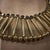 2020s 21st Century Art Deco Style Brass and Rhinostones Choker by Coppola E Toppo For Sale - Image 5 of 10