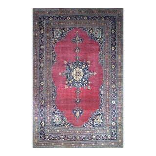 13x20 Antique Persian Khorassan Area Rug - 502334 For Sale