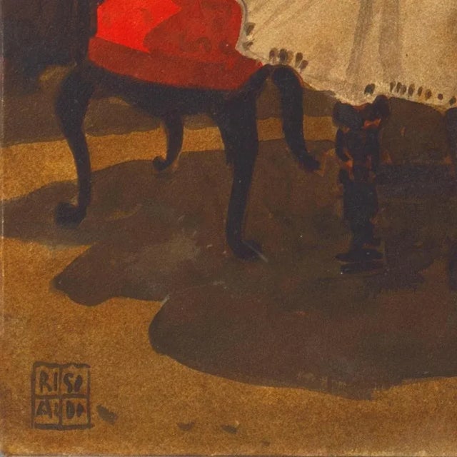 Signed lower right, 'Riso Aldo' for Aldo Riso (Italian, 1929-2008) and painted circa 1975 Aldo Riso was born in 1927 in...