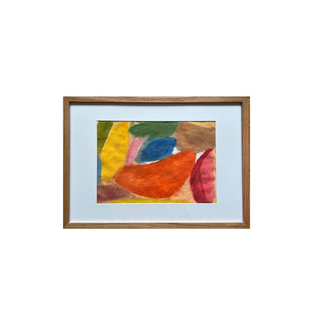 Early 21st Century Olga Meyzinger, Provençal Fragments, 2026, Acrylic on Fabric, Framed For Sale - Image 5 of 5