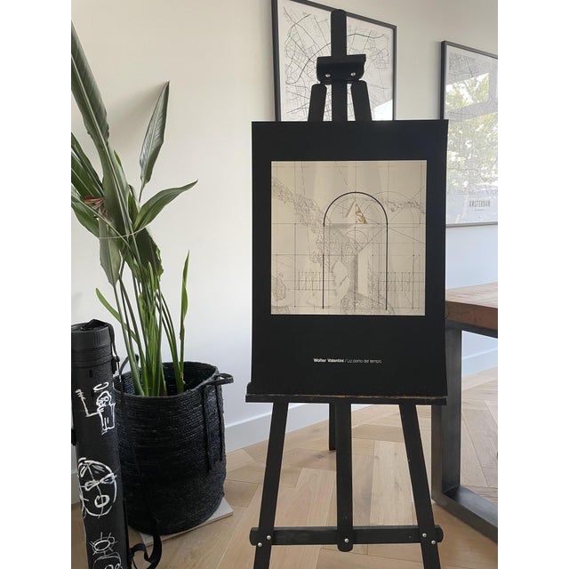 Water Valentini, The Door of Time, 1980s, Print For Sale - Image 9 of 10