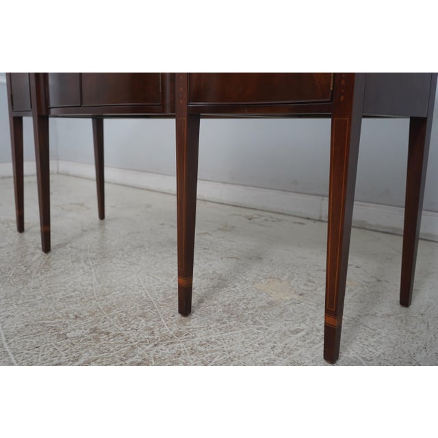1970s Kittinger Richmond Hill Mahogany Federal Sideboard For Sale - Image 10 of 18