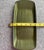 Vintage Cathrineholm Norway Green Strek Enamel Tray 11x5 Mid Century Modern For Sale In Chicago - Image 6 of 6