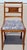 Set of 4 Vintage Federal Style Walnut Dining Chairs With Equestrian Hunt Scene Upholstery For Sale - Image 13 of 18