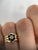 1950s Daisy Spinel + Diamond Pinky Ring in 14k Yellow Gold — Size 3.25 For Sale - Image 4 of 8