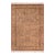 Boho Chic 1990's Floral Pak-Persian Taupe/Brown Wool Rug - 6'1'' X 9'7'' For Sale
