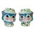 1950s Mid-Century Modern Miss Priss Kitty Salt Pepper Shakers Enesco, Anthropomorphic Ceramic Kitties For Sale