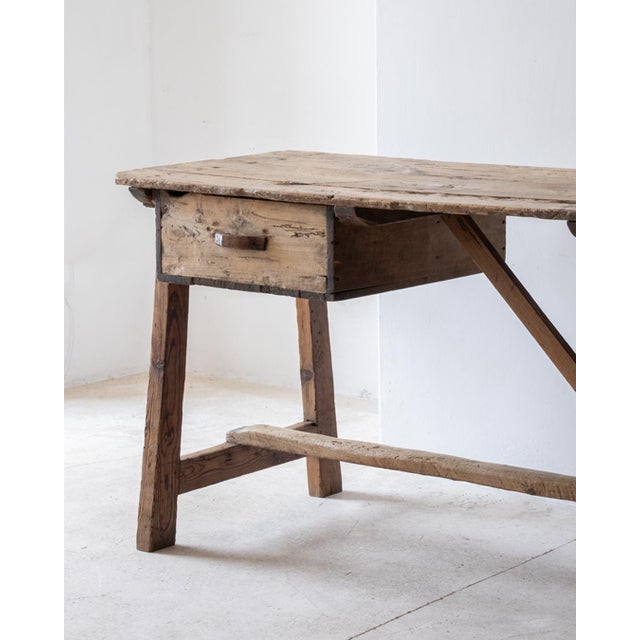 Rustic Capretta Table, 19th Century For Sale - Image 3 of 14