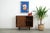 Vintage Scandinavian Walnut Cabinet For Sale - Image 3 of 12