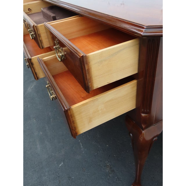 Drexel Long Narrow Library Console Entry Table 6394 For Sale - Image 17 of 17