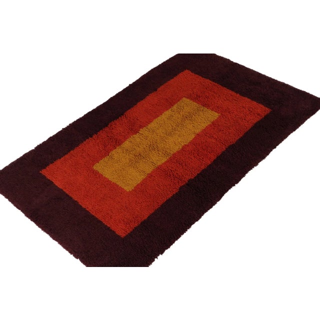 This vintage 5x8 Tulu rug is from the latest rare entries in Rug & Kilim’s mid-century tribal curations. Hand-knotted in...