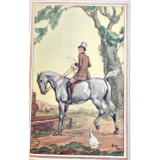 1938 Heritage Press Edition "The Pickwick Papers", by Charles Dickens For Sale - Image 9 of 14