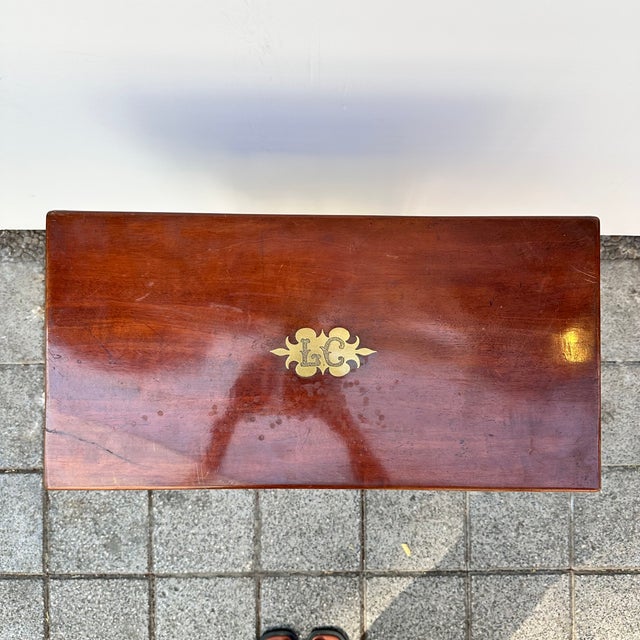 Late 19th Century Travel Desk in Wood, England For Sale - Image 11 of 18