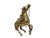 Metal Large Brass Horse Figurine For Sale - Image 7 of 16