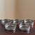 Metal Mid-Century Silver-Plated Gallery Rim Glass Coasters – Set of Five For Sale - Image 7 of 10