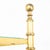 Mid Century Modern Display Cabinet Etagere Compact Brass Glass Shelving Unit For Sale In Sacramento - Image 6 of 12