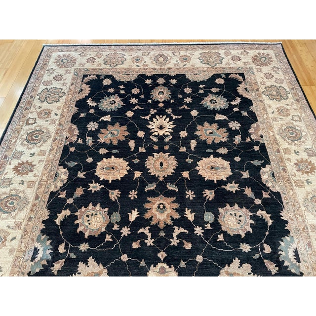 Persian Ziegler Sultanabad Rug for Bedroom For Sale - Image 6 of 10