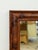 Vintage MCM Walnut Burlwood Tiger Oak Wall Mirror Antique Frame Hanging Mirror For Sale In Tampa - Image 6 of 13