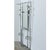 French Art Deco Aluminum Hall Tree with Mirror For Sale In Baton Rouge - Image 6 of 15