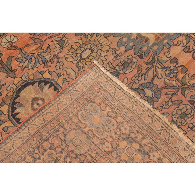 Antique Malayer Rug 8'11'' X 11'5'' For Sale - Image 4 of 10