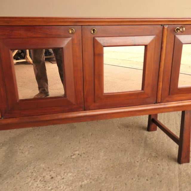 Rose Mirrored Sideboard in Wood For Sale - Image 5 of 18