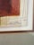 Brown 1980s Sunol Alvar “Woman Holding Dove” Signed Limited Edition Lithograph – Framed For Sale - Image 8 of 8
