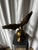 Vintage Brass Eagle on Globe Sculpture For Sale - Image 11 of 12