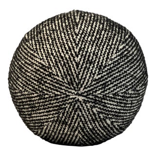 Contemporary 13” Feather/Down Ball Pillow For Sale