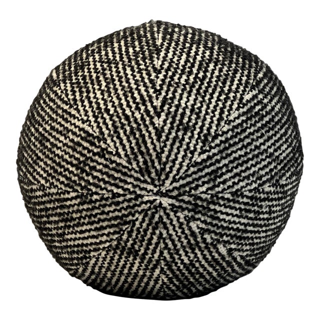 Contemporary 13” Feather/Down Ball Pillow For Sale