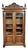 Large Louis XIII Style Walnut Bookcase, 1850s For Sale