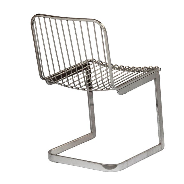 Set of 3, MCM Chrome Chairs For Sale In Los Angeles - Image 6 of 15