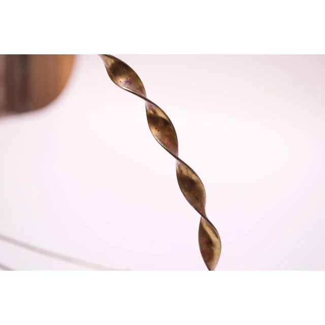 Mid-Century Modern Brass Decorative Basket For Sale In New York - Image 6 of 13