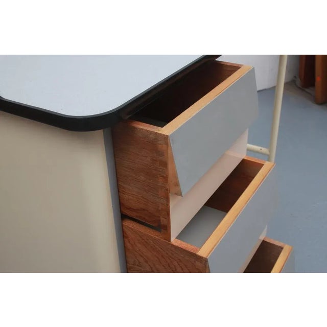 Metal Doctor Desk Metal R, 1955 For Sale - Image 7 of 12